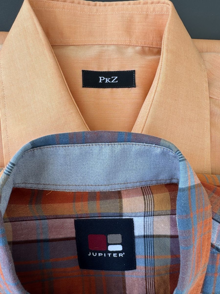 Hugo Boss Camicie: 2 Hemden, Gr. 41/42 kurzarm, NEUWERTIG – Nuovo (secondo la descrizione) da Thun venduto da Pfausi1966 2