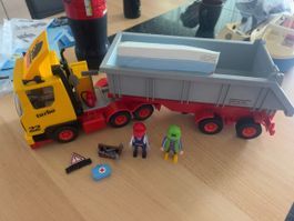 Playmobil Muldenkipper LKW mit Zubehör
