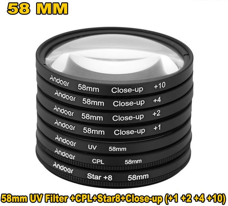 Filtri: 58mm|52mm UV Filter + CPL + Start8 + Close-up – Nuovo e nell'imballaggio originale da Unterägeri venduto da RmOnline 2