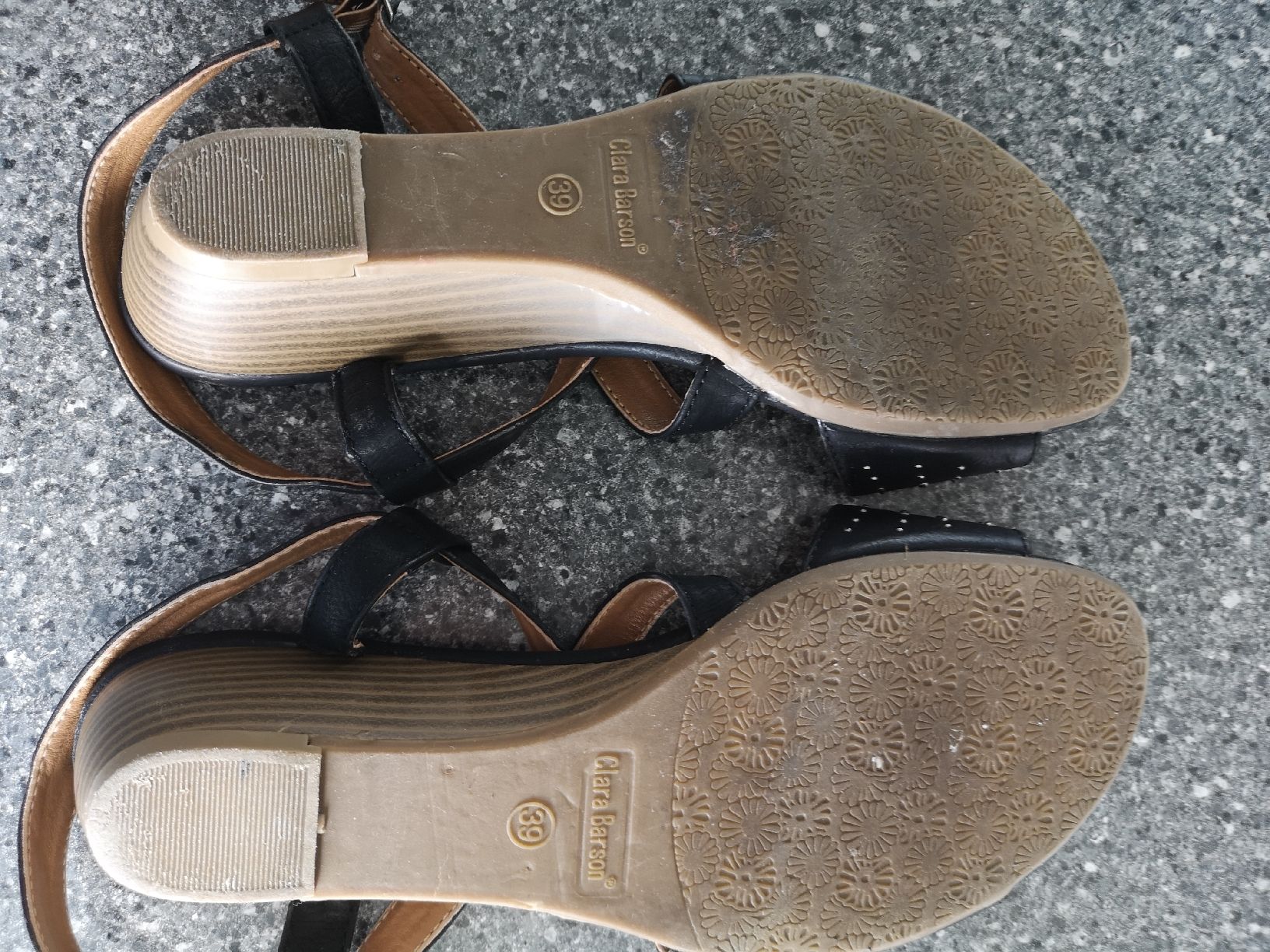 Scarpe da donna: Sandale noire – Usato da Nyon venduto da bicounette66 1