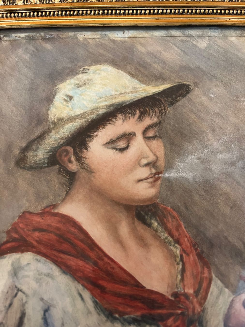 Dipinti: Antikes Original Gemälde, A.Behounek, 1911 – Usato da Kriens venduto da Bangkapi 2