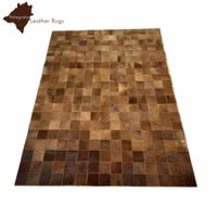 Kuhfell Teppich Patchwork