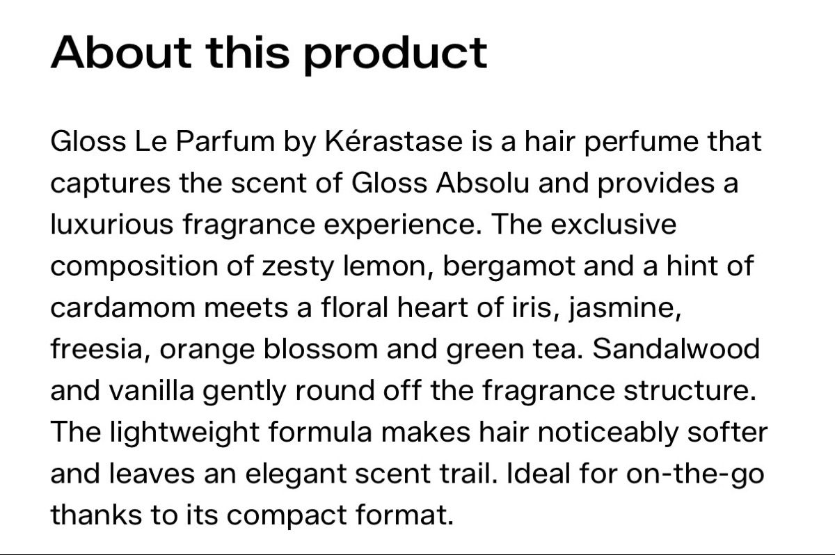 Prodotti per capelli: Kerastase hair mist – Usato da Gossau SG venduto da Koumichel16 2