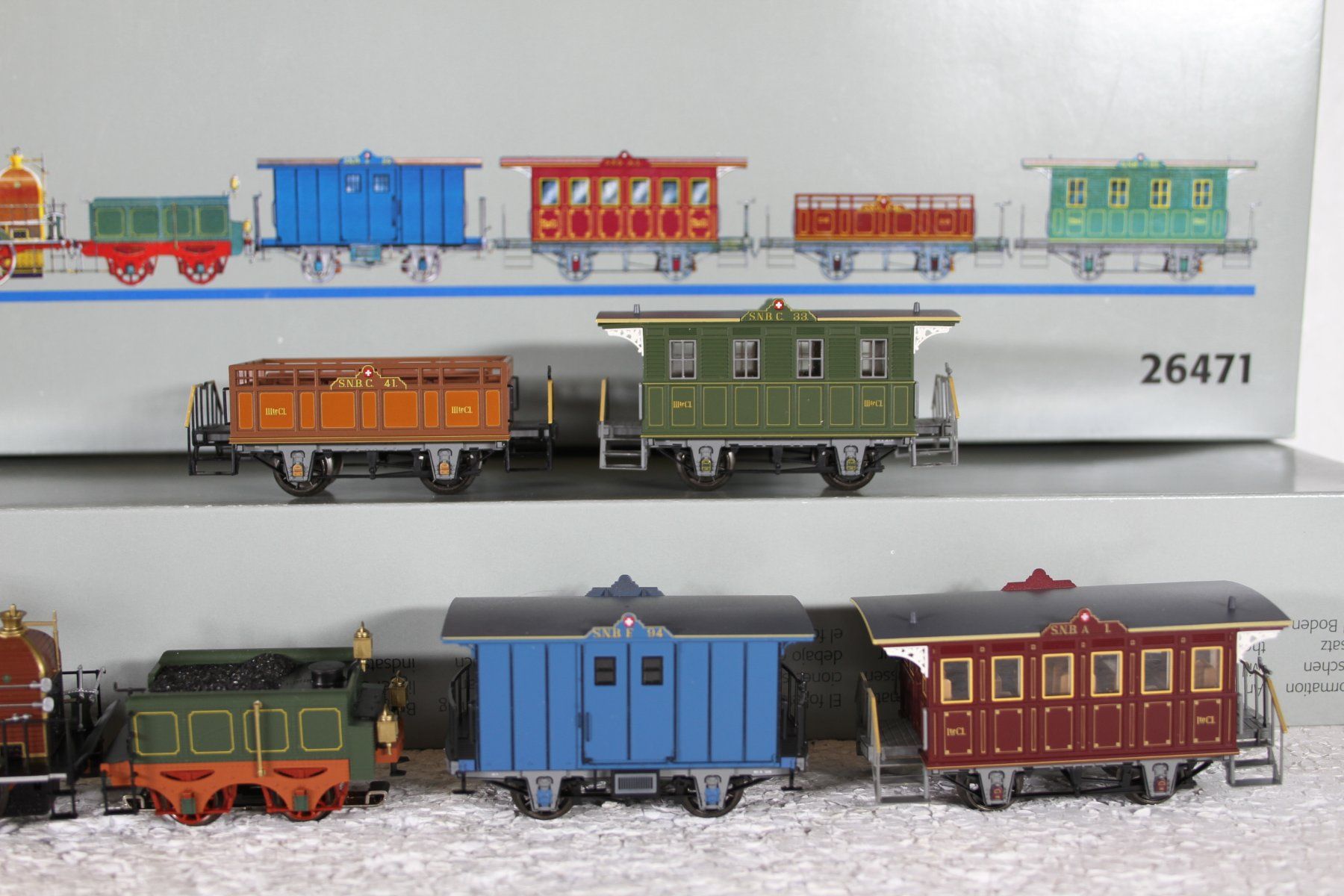Märklin Modellini di ferrovie: Märklin 26471 SNB Spanisch Brötli Bahn – Nuovo (secondo la descrizione) da Triesen venduto da cor_62ts 2