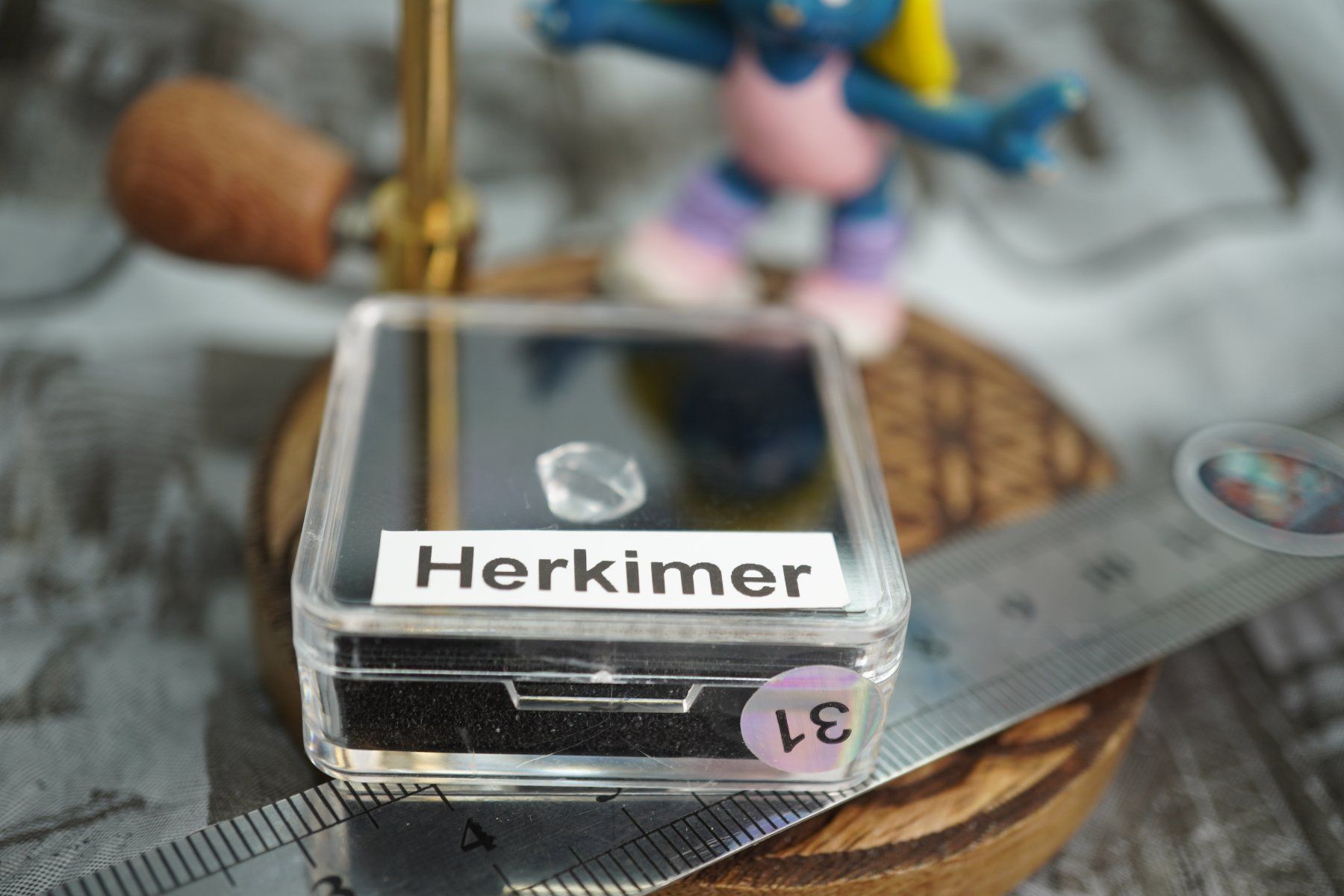 Minerali & Pietre curative: Herkimer  im   Böxli      ab 1.- Auktion – Nuovo e nell'imballaggio originale da Eschenbach SG venduto da topstone