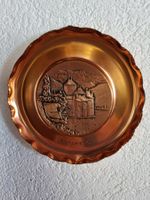 Assiette décorative cuivre Château de Chillon Montreux