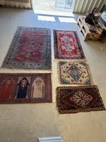 Lot de 5 anciens tapis d’orient
