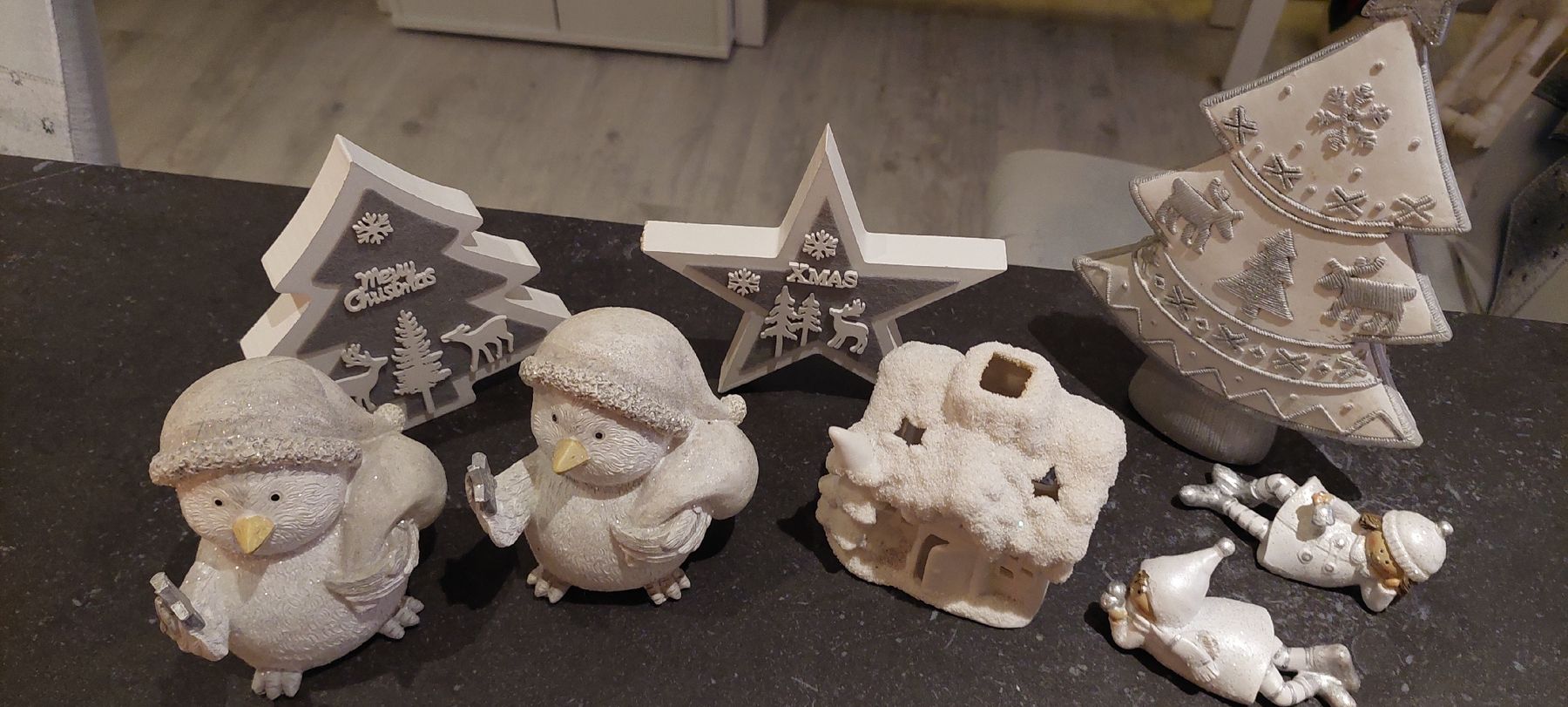 Tutte le decorazioni: Weihnachtsdeko in weiss – Nuovo (secondo la descrizione) da Muri AG venduto da nindo1 7