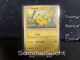 Pokemon ⚡ Pikachu Einzelkarte #25 151 ⚡♦