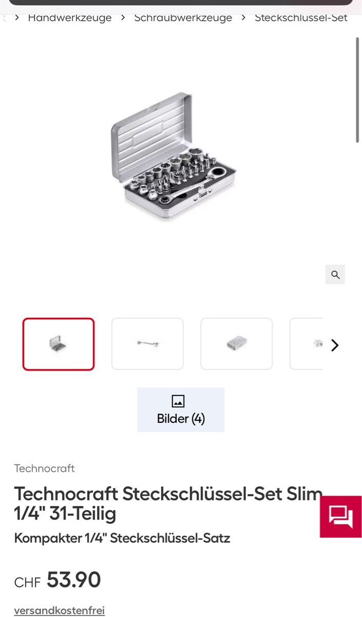 Alle Werkzeuge: ProfiTool wie Wera Tool Mini Ratschenset – Neu (gemäss Beschreibung) aus Hittnau von Oracel 4