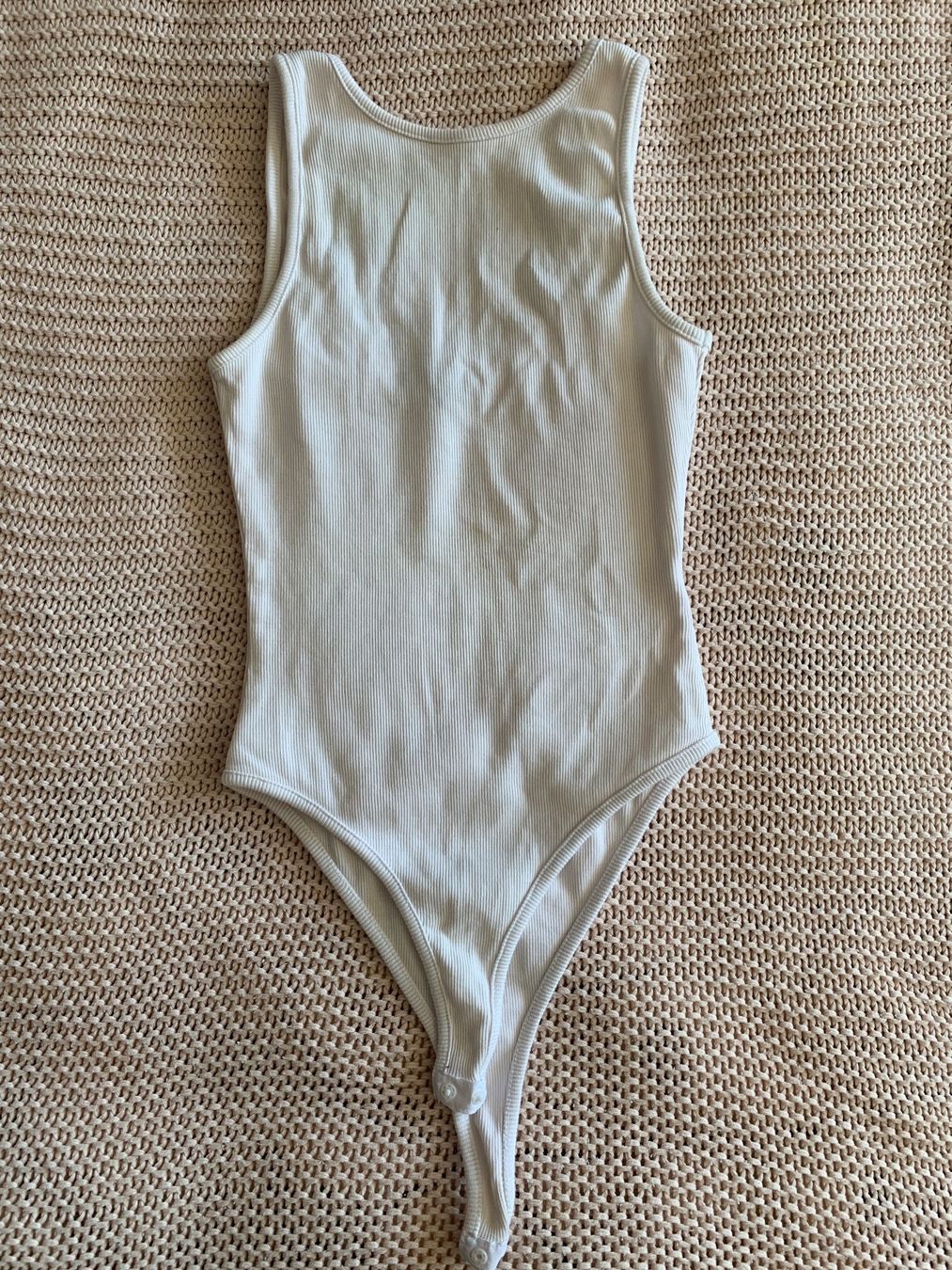 Top: Body blanc – Usato da Montreux venduto da iza_peche8