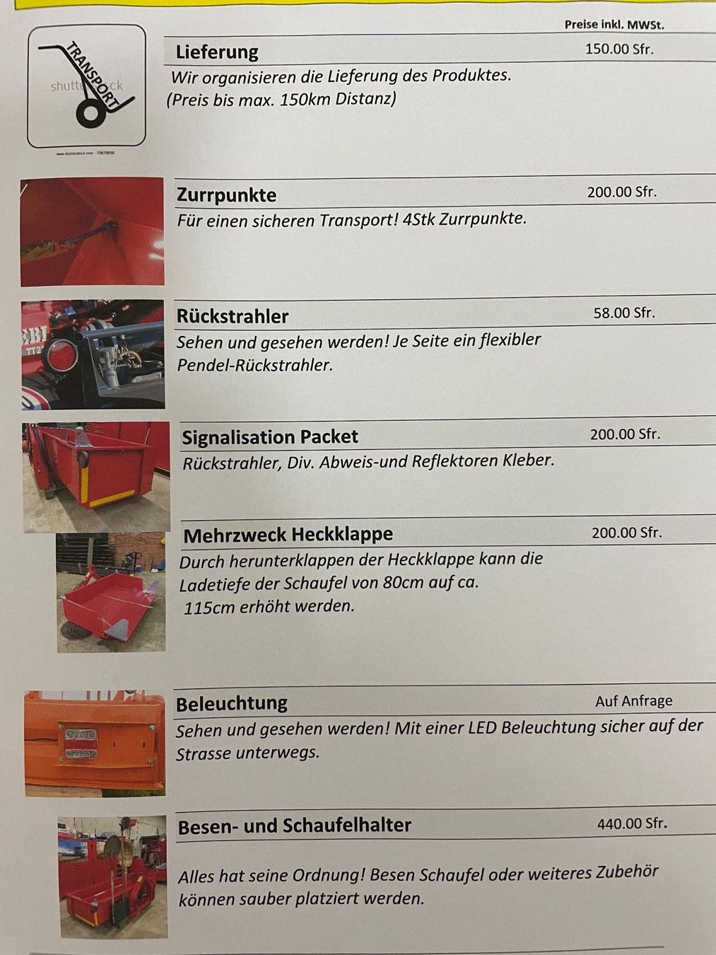 Zubehör Traktoren & landw. Fahrzeuge: Hoch-Kippschaufel hydraulisch – Gebraucht aus Altbüron von bifidus04 3