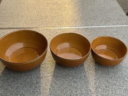 3 er Set Original Rössler Design Schalen Schüsseln
