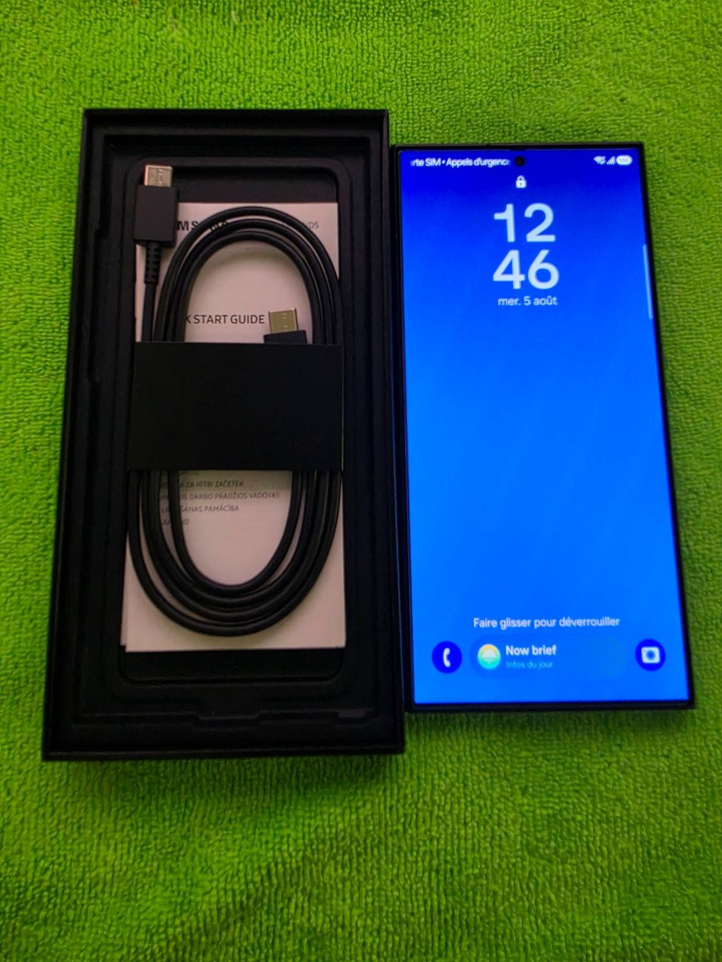 Samsung Portables: Samsung Galaxy s24 Ultra 256 Black – D'occasion à Petit Lancy par yoda13