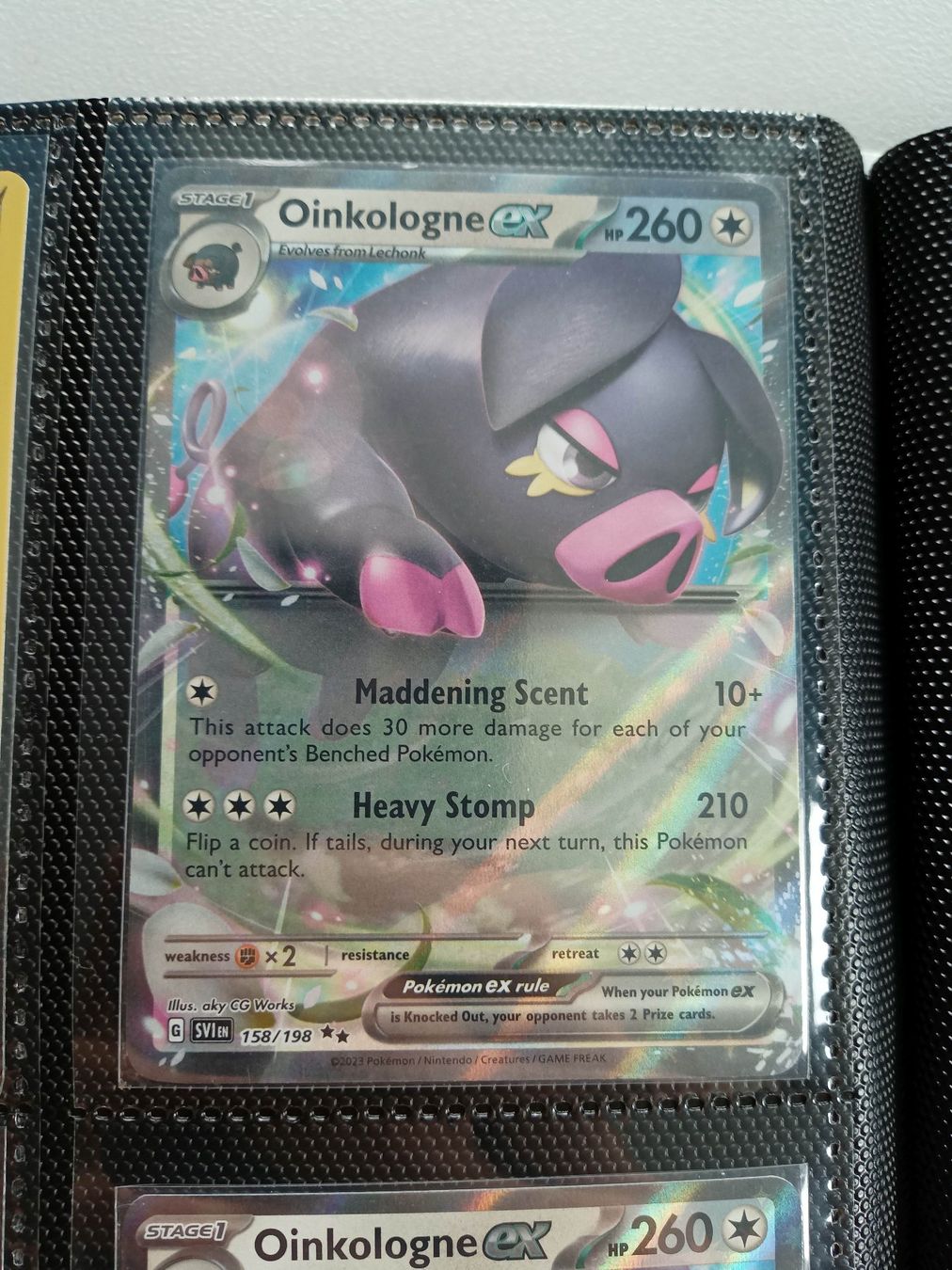 Pokémon Carte collezionabili: Oinkologne ex – Usato da Altstätten SG venduto da GGsGameshop