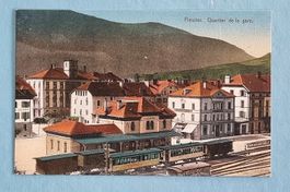 Fleurier - La Gare - Bahnhof - Chemin de fer