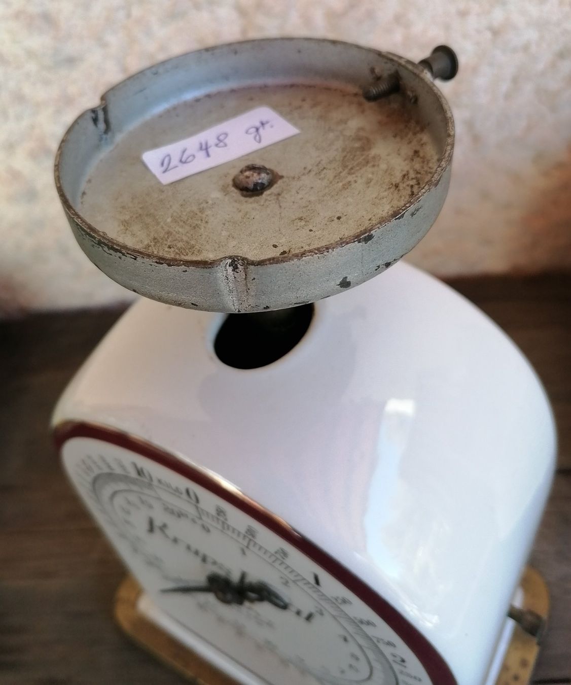 Krups Balances et poids: Vieille balance KRUPS – D'occasion à Chezard St-Martin par Loucail 2