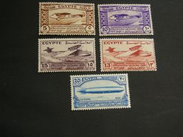 1933. EGYPTE, AEGYPTEN ÜBERSEE SERIE, POSTFRISCH, LE CAIRE