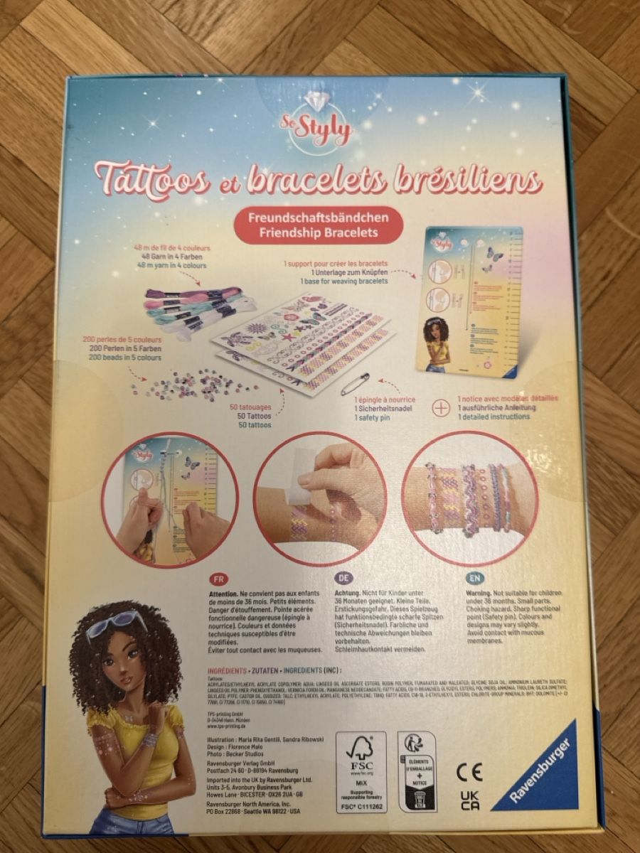 Kit bricolage: Ravensburger tattoos and bracelets  – Nuovo e nell'imballaggio originale da Genève venduto da hai_2rp8 1