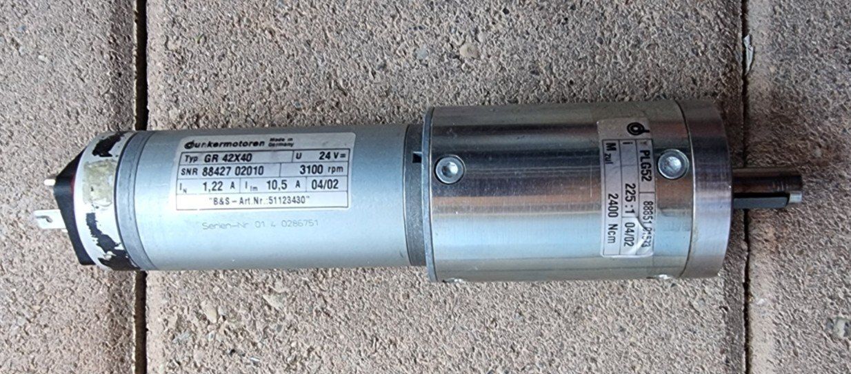 Motoren: Dunkermotor 24VDC Motor, guter Zustand – Gebraucht aus Zuzgen von ricard11