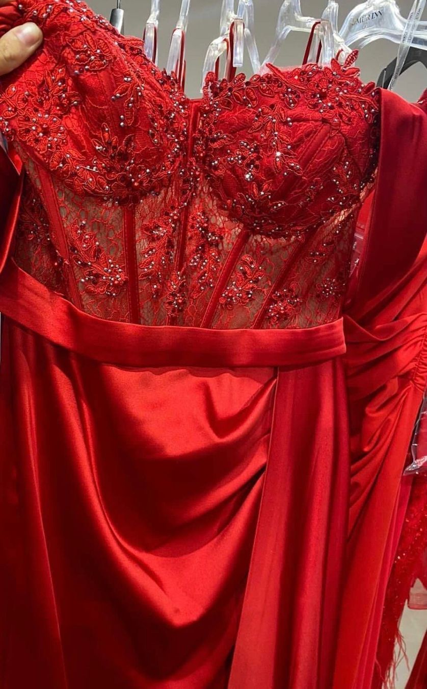 Vestiti: Abendkleid Rot Grösse 40 – Usato da Schafisheim venduto da inf_5dtw 4