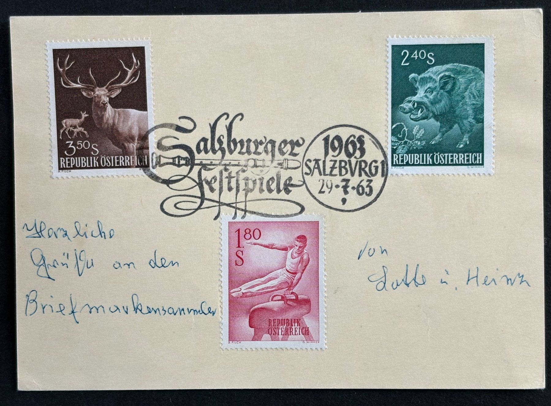 Tutti i francobolli: ANTIKE POSTKARTE ÖSTERREICH – Usato da Ostermundigen venduto da wini63 1