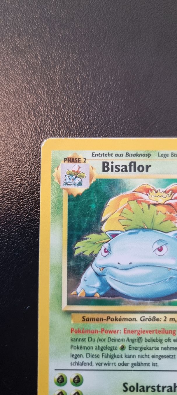 Pokémon Carte collezionabili: Bisaflor Holo Base Set unlimited 15/102 – Usato da Mellingen venduto da Nowl 1
