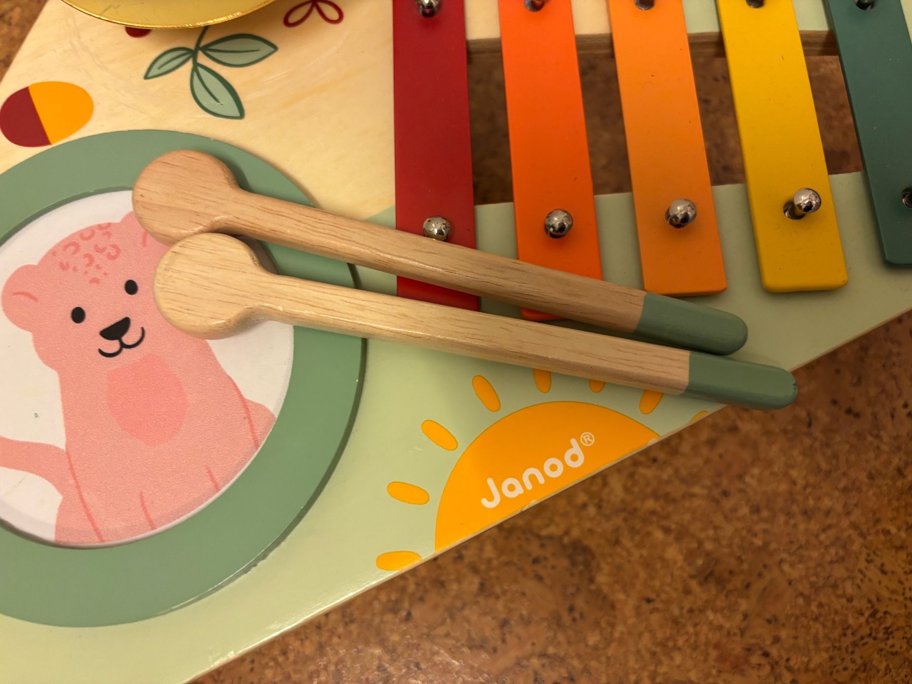Strumenti musicali: Janod Bunt gemustertes Kinder Musikinstrument – Usato da Bülach venduto da bjoernbenny 4
