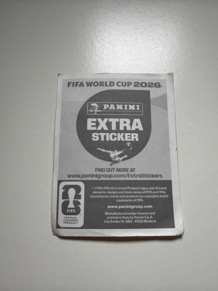 Panini Carte collezionabili: Lionel Messi Extra Sticker  – Usato da Zug venduto da PhilZg 1