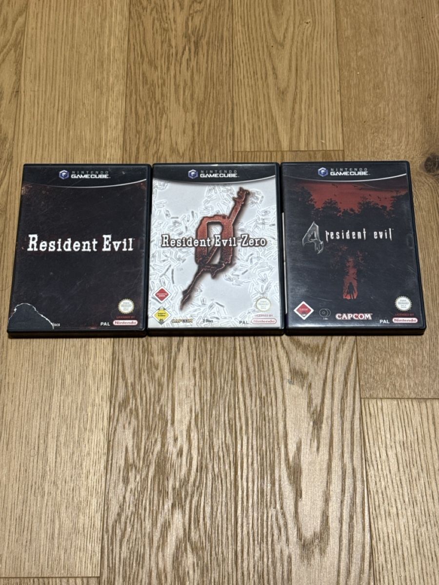 Spiele: Resident Evil 0,1 & 4 GameCube – Gebraucht aus Altstätten SG von SubZeroIceNinja