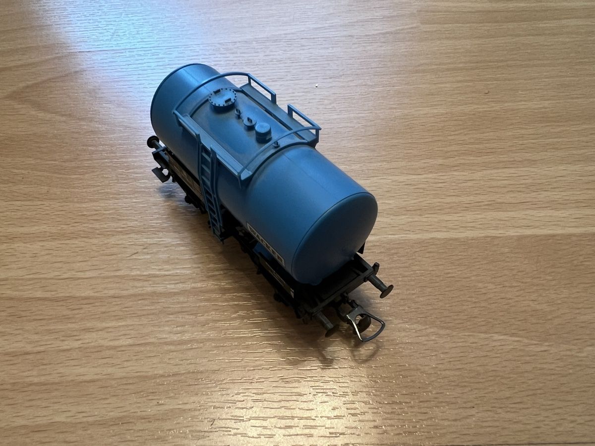 Fleischmann Modellini di ferrovie: Fleischmann Kesselwagen Wacker – Usato da Gisikon venduto da ram_78bx 3