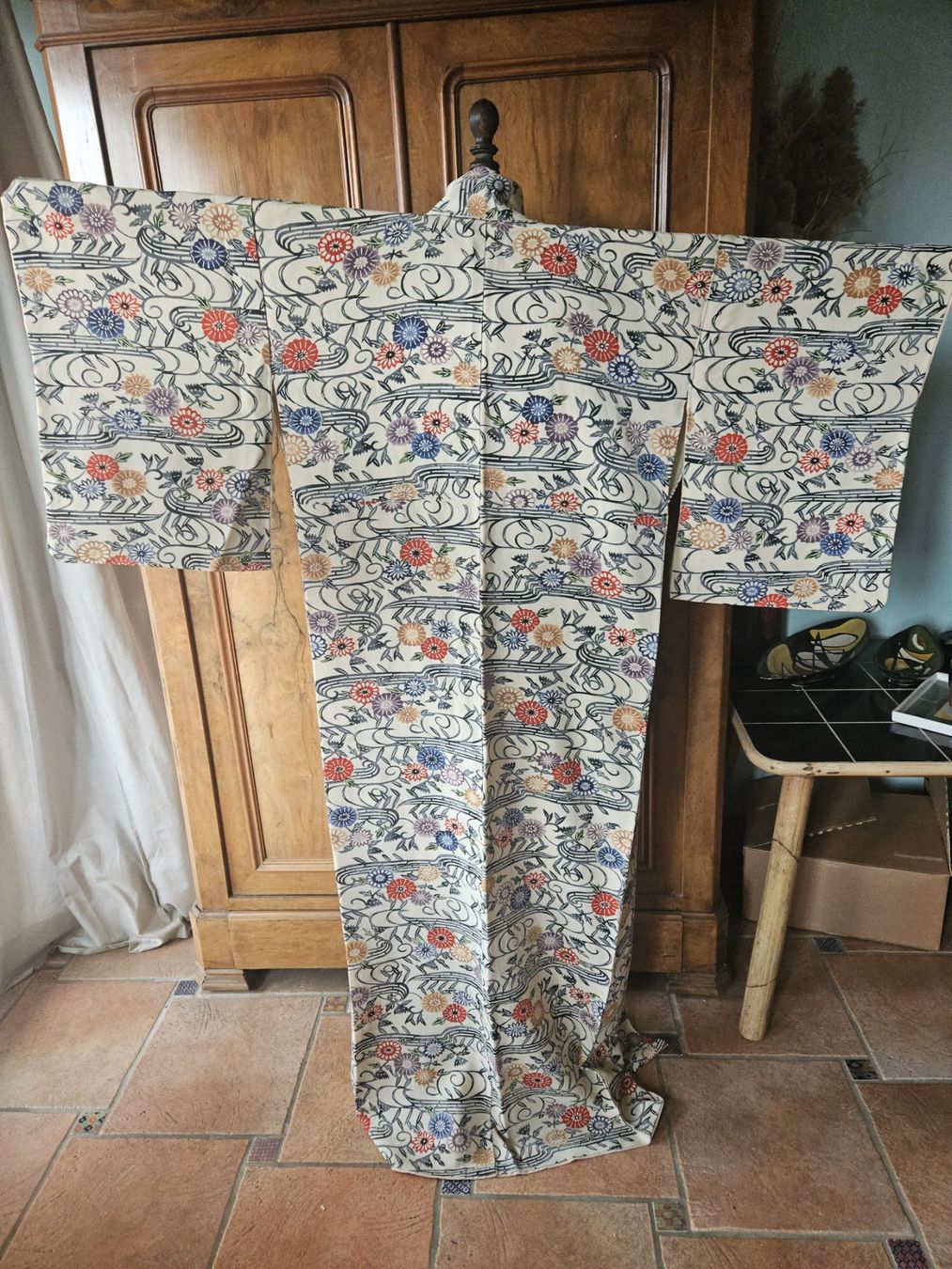 Kimono: Kimono Japonais en soie – Nuovo (secondo la descrizione) da Thônex venduto da lacomtessedesfees 1