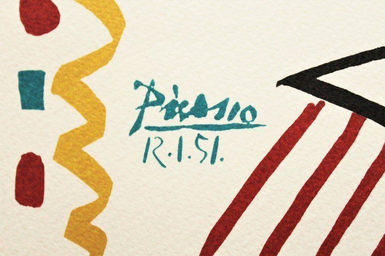 Grafica & Litografie: Picasso "Nachher" - Lithographie‪ – Usato da Ponte Tresa venduto da 11GalleriaAlterEgo11 2