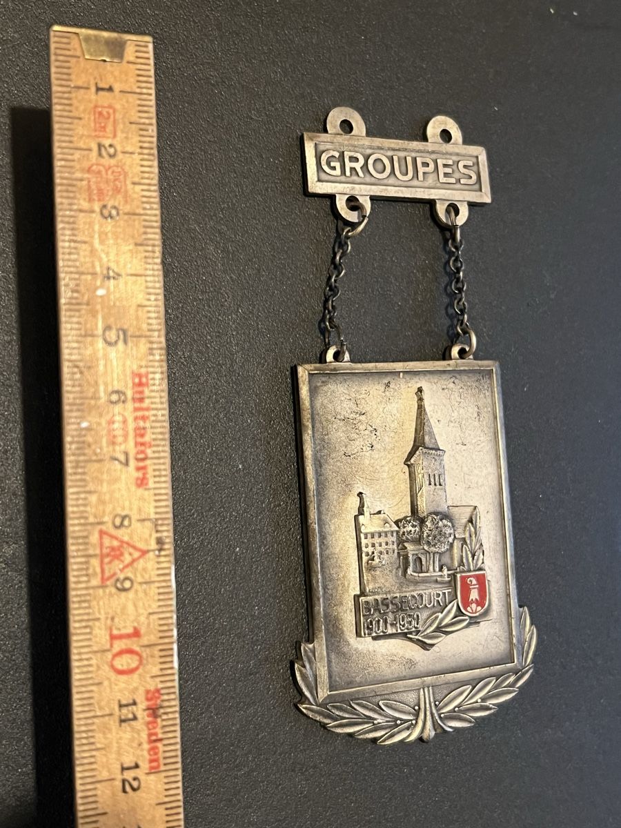 Medaglie: Vintage Medaille Paul Kramer Neuchâtel, Bassecourt – Usato da Lyss venduto da Schmuggler