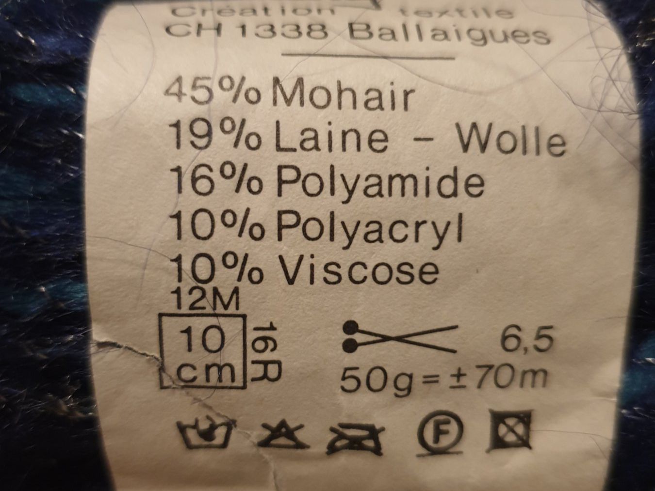 Lana: Mohair Garn Bailly ca 250g – Nuovo (secondo la descrizione) da Bern venduto da hpr_mw59 2