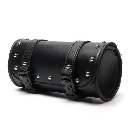 Motorrad Kunstleder Gepäckrolle Tasche
