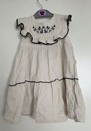 Weisses Kleid Gr. 92