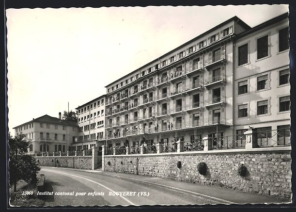 Ansichtskarten: Bouveret /Vs., Institut cantonal pour en – Gebraucht aus Berlin von bartko-reher