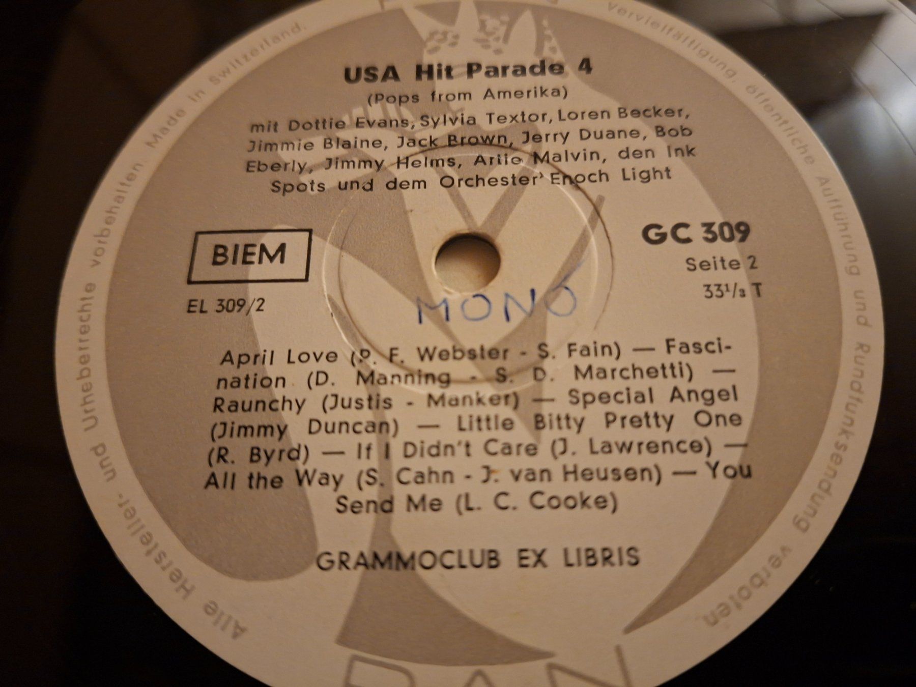 Schallplatten: Rare Rock & Roll LP - USA Hit Parade 4 - Ex Libris – Gebraucht aus Bernex von Wannabehasbeen01 2