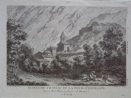 Raron Burg Niedergesteln