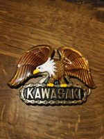 Kawasaki Gürtelschnalle Adler, Baron 1982, Sammlerstück! (I)