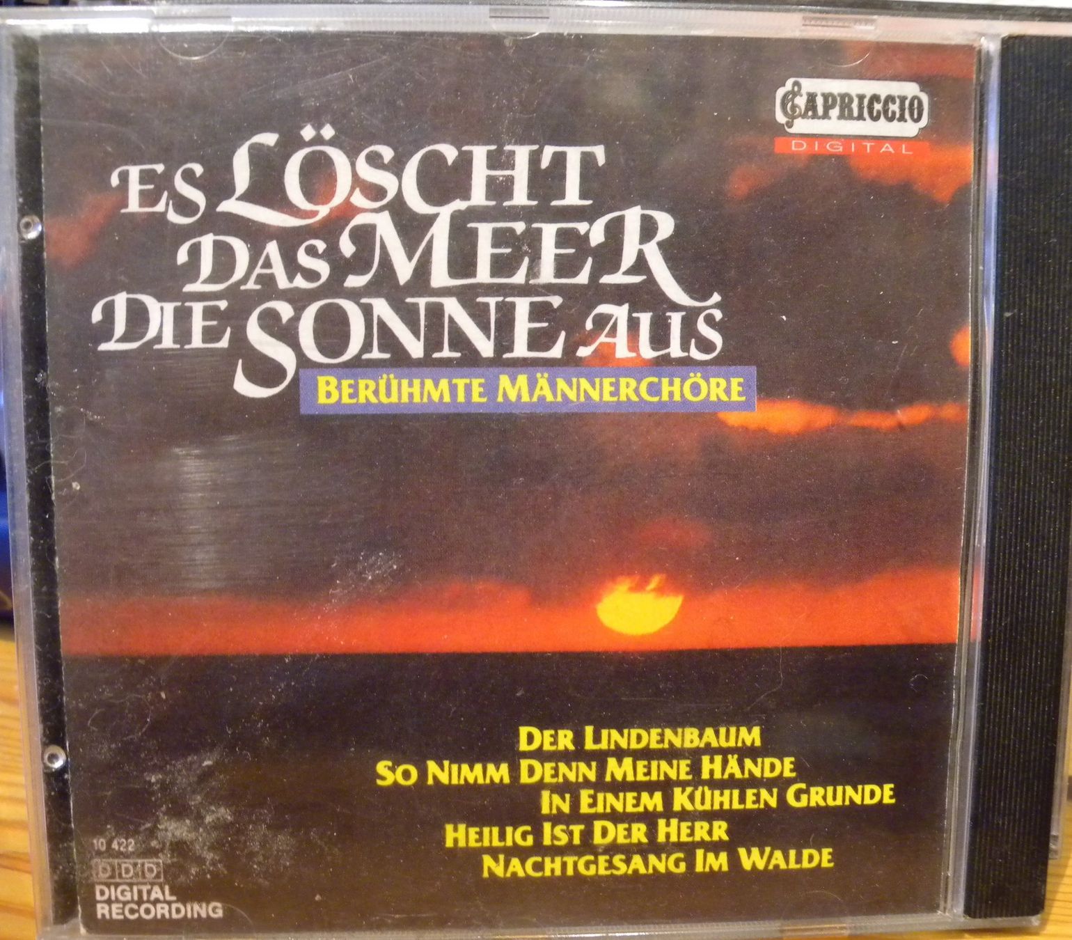 CD - Es löscht das Meer die Sonne aus - Männerchöre | Kaufen auf Ricardo
