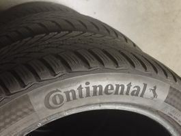4x Winterreifen Continental 225/45 R17 91H - DOT 2823