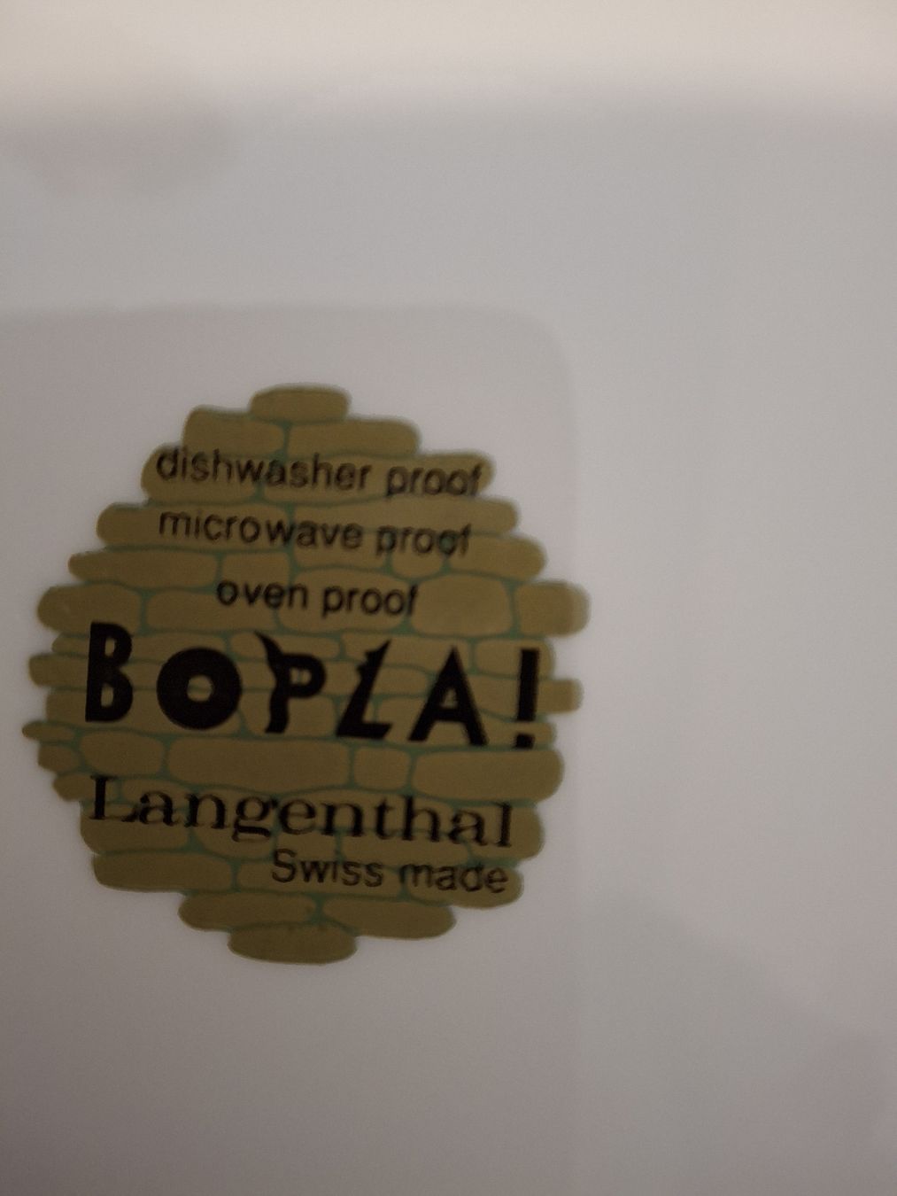 Bopla Piatti: 4 Suppenteller von Bopla Langenthal – Usato da Vielbringen b. Worb venduto da Andrea.S. 4