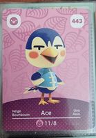 Carte Amiibo Animal Crossing, habitant n°443 Boumboum