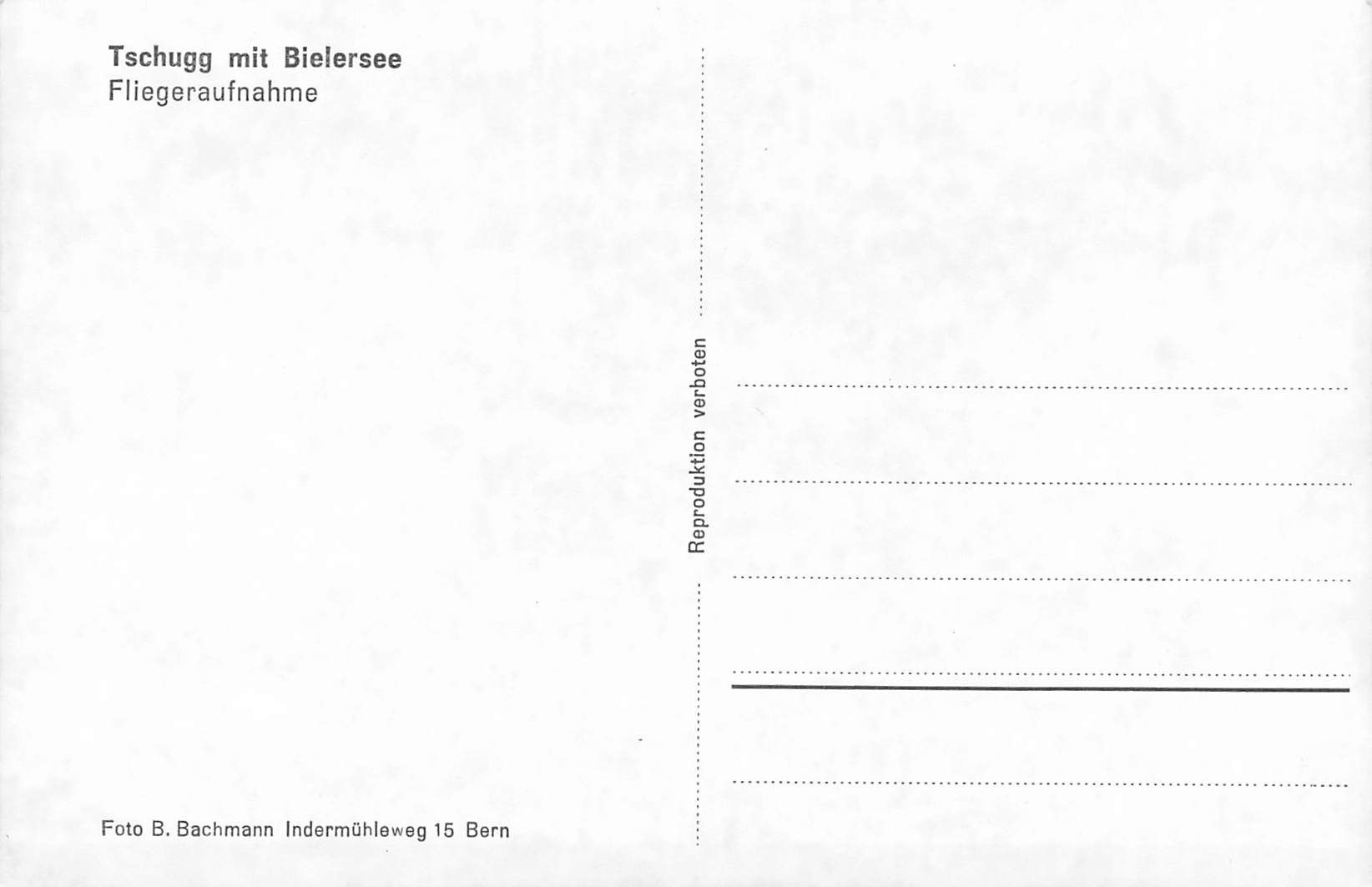 Cartoline postali: Tschugg BE mit Bielersee Luftaufnahme – Usato da Biasca venduto da Blenio71 1