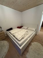 Doppelbett IKEA Malm (180x200cm, weiss, 2 Schubladen)