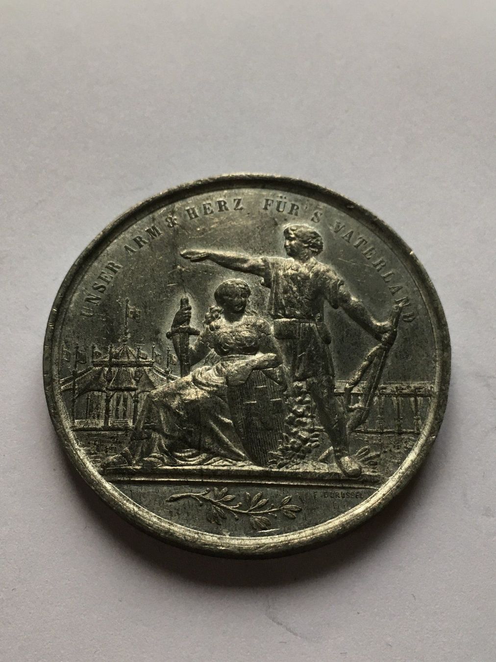 Médailles: 1879 Medaille Eidg. Schützenfest Basel – D'occasion à Kirchberg SG par Helveticus00