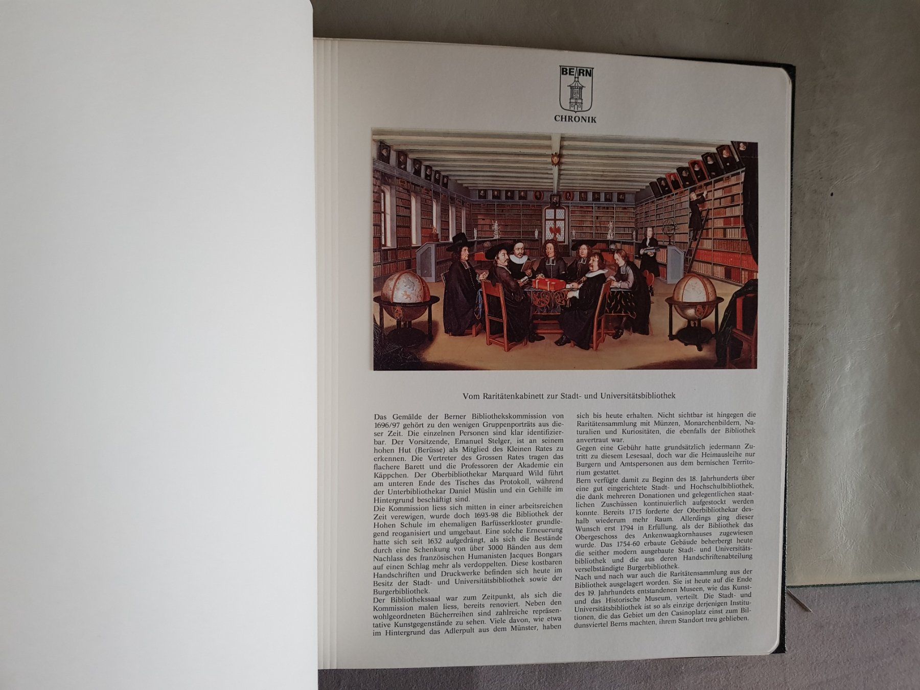 Libri: Bern Chronik - Ring Buch - Sir Rowland Hill AG – Usato da Walterswil BE venduto da Lonitti 8