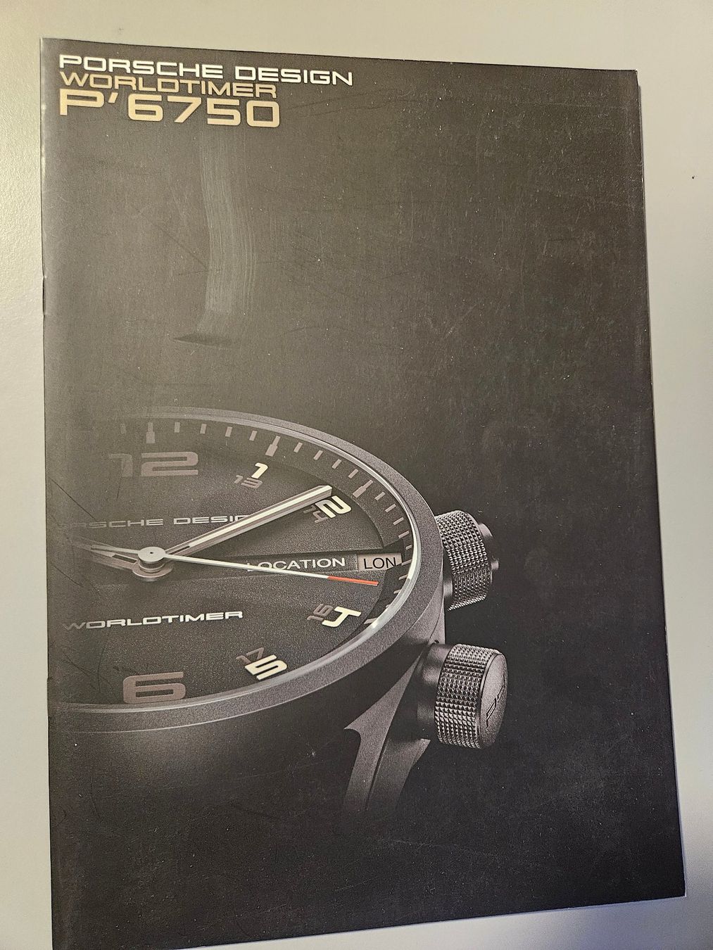 Eterna Documents: Katalog Porsche Design by Eterna Worldtimer P'6750 - 2008 – D'occasion à Langendorf par Bruenu